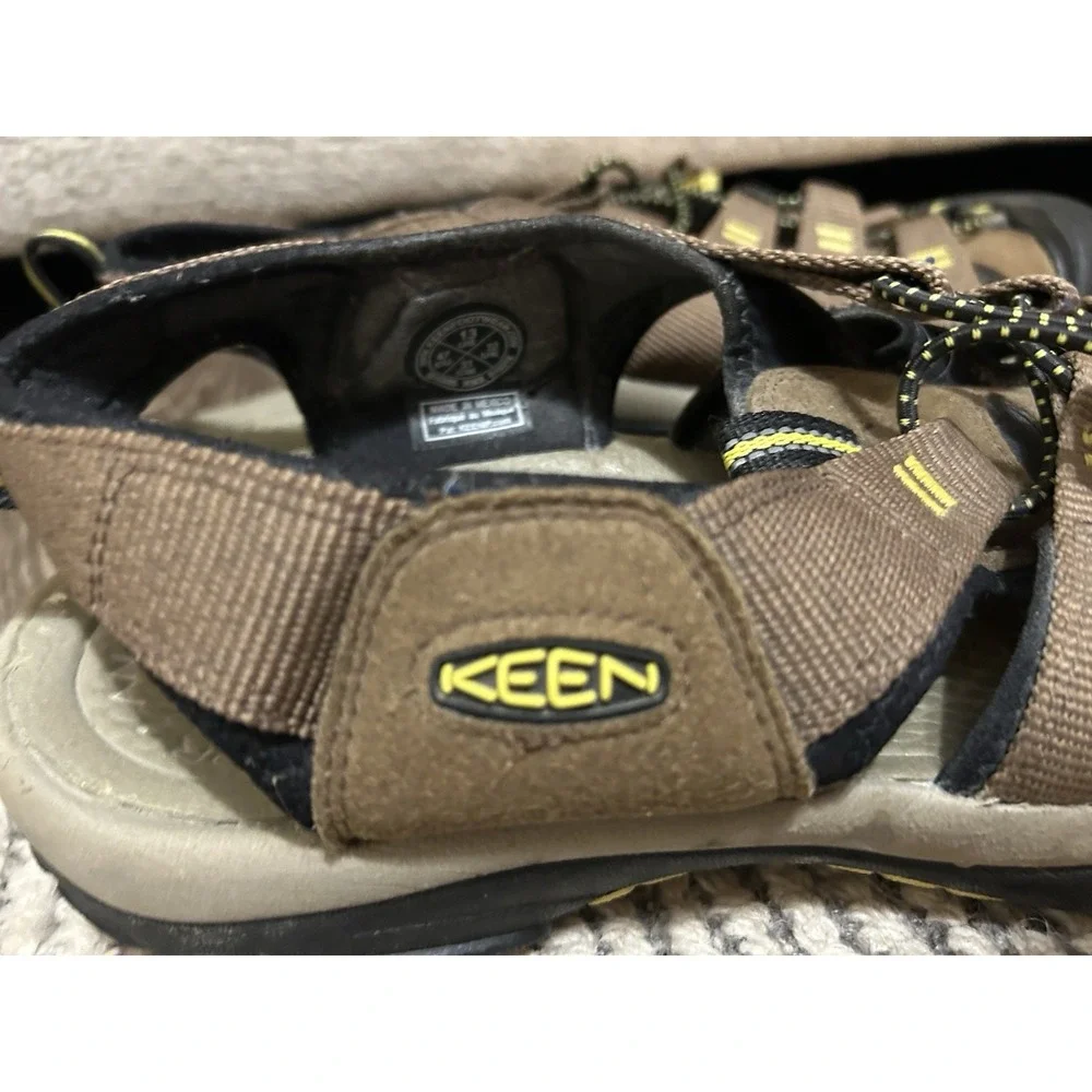 Keen Newport H2 Sandals Men Size 13 Brown Waterproof Sport Hiking Outdoor